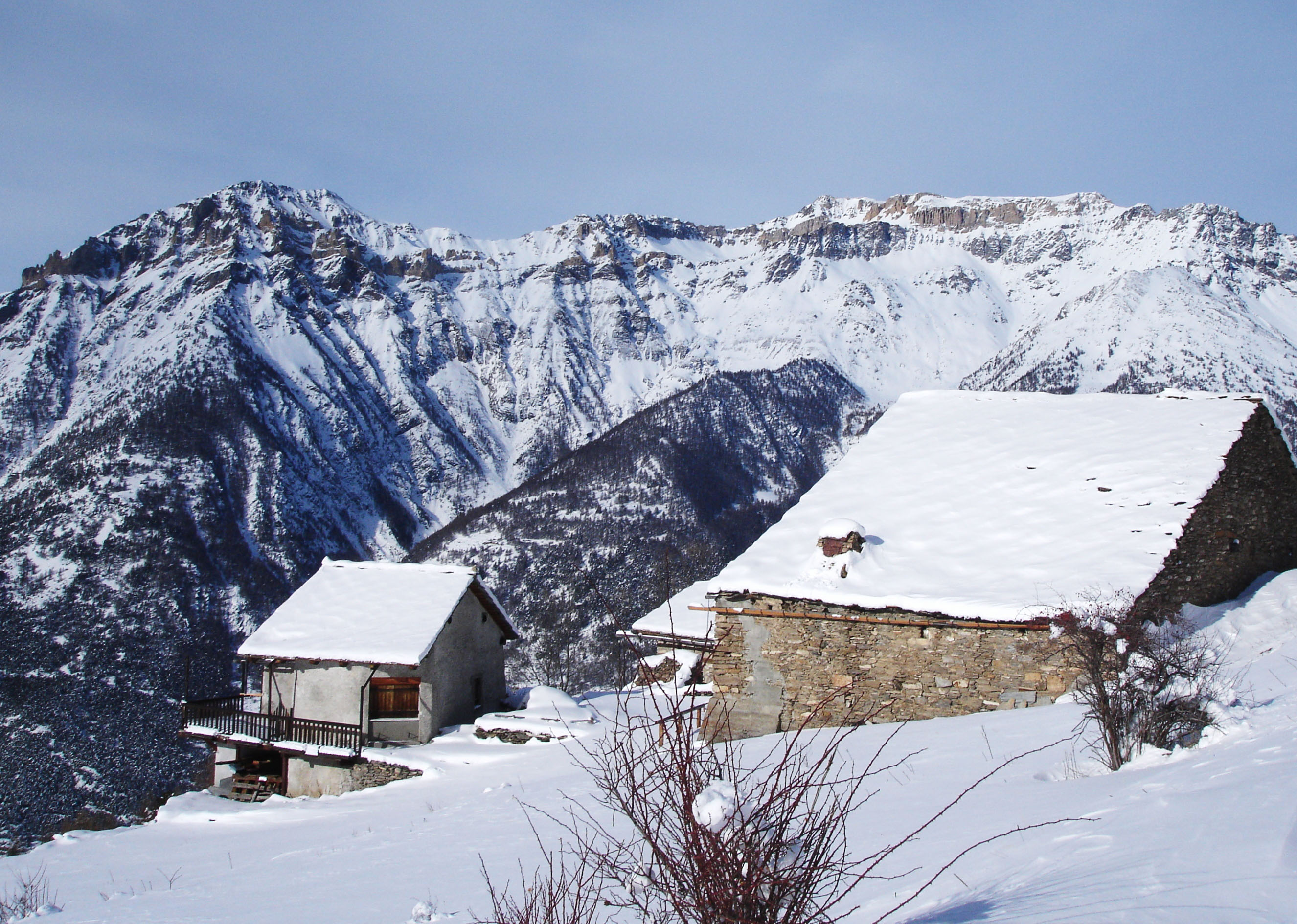 Montagne Seu con sullo sfondo il Seguret